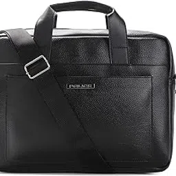 police Anthemis Men's 14 inch Leather Laptop Messenger Briefcase Bag | Lightweight and Durable PU Material Laptop Bag for Men with Adjustable Shoulder Strap-picture-34