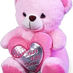 Toyshine for You Soft Toy for Kids Boy Girl Baby | Soft Feather Cotton Fabric, Teddy Pink-picture-30