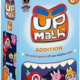 YUKA Champs UPMATH Addition - Mental Math Board Game Flash Cards to Learn Addition Educational Brain Game Boys Girls 6+ Years-picture-14