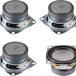 DIANN 4pcs 2" 4Ohm 3W Full Range Audio Speaker Stereo Woofer Loudspeaker for DIY Speaker-image-82