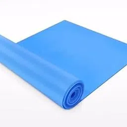 Elastic Yoga Rubber Exercise Fitness Band Belt (blue) | for Workout Exercise, Gym, Fitness, Home, Physical Therapy-picture-24