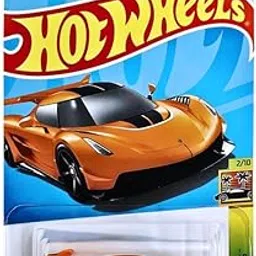 Hot Wheels 2020 Koenigsegg Jesko HW Exotics Ages 3 and Up by Small CLAP (Orange)-image-11