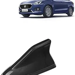 KINGSWAY® Shark Fin Car Antenna Compatible with Maruti Suzuki Swift Dzire (Year 2017-2019), Universal Size Car Radio FM AM, Waterproof ABS Body, Easy Replacement, 1 Piece, Black Color-picture-38