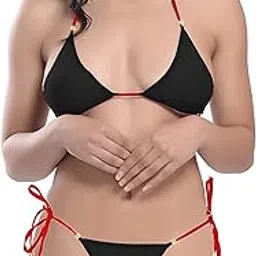 xs and os Women Spandex Bikini Bra Panty Lingerie Set-picture-52