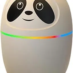 Fenimo Panda Cool Mist Humidifier & Essential Oil Aroma Diffuser |Office, Car & Baby | Portable Air Moisturizer with Relaxing LED Night Light | Cute Panda Design (Pack of 1)-picture-15