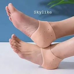 Skylike Silicone Gel Heel Pad Socks for Pain Relief anti heel Swelling Pain Relief Dry Hard Cracked Heels Repair Cream Foot Care Ankle Support Cushion-image-22