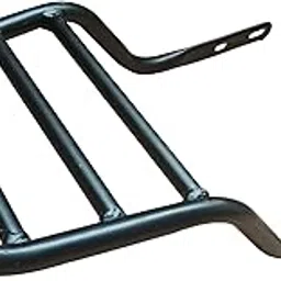 Premium Carrier Rack Compatible with Royal Enfield Classic 350, Black, Rear Mounting-picture-10