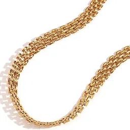 stud shop till you drop STUD: Shop Till You Drop Handwoven Minimalist 18K Gold Plated Necklace-picture-28