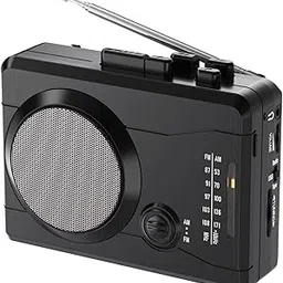 Portable Cassette Player Recorder, Cassette Tape MP3 Digital Converter, AM/FM Radio Station, Reverse Recording - Record from PC to Blank Tapes-image-28