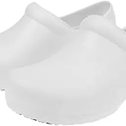 ujeavette Mens Chef Shoes Nonslip Safety shoes for Kitchen Cook Oil Proof WaterProof 40 White-picture-13