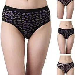 dixcy slimz Cotton Mid Waist Full Coverage Hipsters Panties for Women | Colors and Prints May Vary-picture-52