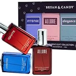 Bryan & Candy: Long-Lasting Men's Perfume Collection - Perfume (EDP) Set of 4 (30ml each)-picture-52