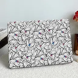 ISEE 360 Laptop Skin Butterfly Vinyl Sticker Multicolour (L X H 16 X 11 Inch)-image-65