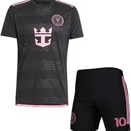 RJM Messi 10 Football Jersey Tshirt 2024 with Printed Shorts for (Men,Kids & Boys)-picture-29