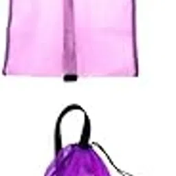 ecomistiq ECOMISTIQ® 2 Pieces Drawstring Mesh Bag Shoulder Strap for Scuba Diving Pink & Purple|Sporting Goods | Water Sports | Scuba & Snorkeling-picture-12