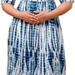 suut clothing Women's Ethnic Stylish Tie & Dye Motifs Dobby Design Concealed Zip for Feeding-picture-53