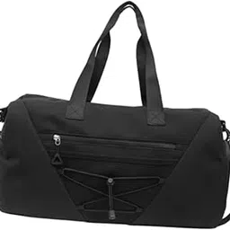 Gym Duffle Bag with Shoe Compartment Nylon Gym Equipment for Fitness Workout Black|Backpacks, Bags & Briefcases| Backpacks, Bags & Briefcases-image-13