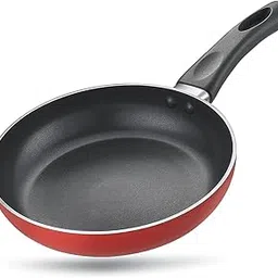 Kuber Industries Small Single Egg Nonstick Pan| Omelet Pan|Nonstick Cookware Granite Coating (Black)-picture-48
