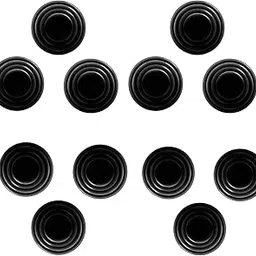 GUJISH Car Door Trunk & Hood Protection Sticker Type Knobs Prevent Loud Noise & Shock While Closing Doors | Soft Silicon Gasket Material | Easy Install Pads Suits All Car, SUV, Truck | Pack of 12 Nos.-image-20