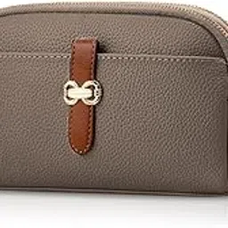 Crossbody Sling Bags for Women Girls Latest Stylish Small Mini PU Leather Shoulder Side Bag Zipper Ladies Purse Handbag with Multiple Pockets Compartments Many Zips Daily Use Party-image-52