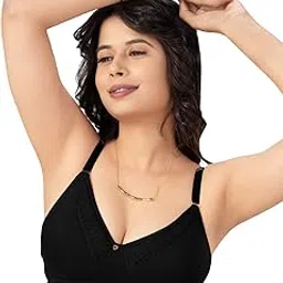 lovable Women Solid Polycotton Lightly Padded Non Wired Full Coverage Bra - LE 225-picture-11