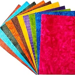 CREATIVE PENCIL 38 * 28CM Multicolour Handmade Sheets with Different Pattern, Perfect for Scrapbooking, Card Making, and DIY Crafts - Pack of 10, Handmade Sheets-picture-33