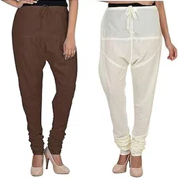 zaributi Cotton Chudidar Salwar For Women Free Size Combo Pack of 2 Free Size Chudidar-picture-47