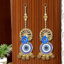 Shubh labh for Door Entrance | Subh labh Door Hanging hangings, Toran for Home Decoration, Diwali Shoon/Soohn/Shun Decoration for Home mandir Evil Eye Door Wall hangings-picture-25