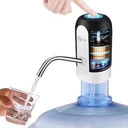 CoolWAY Electric Water Pump for 2-5 Gallon Bottled Water, Fast Flow Portable USB Rechargeable Water Dispenser for Outdoor Filter, Camping, Office and Home Use-image-74