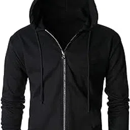crafted india Men's Fleece Banded Collar Regular Fit Sweatshirt (Ci-Full-Chain-Blk-Xl_Black_Xl)-picture-12