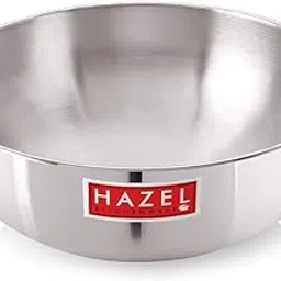 HAZEL Aluminium Kadai Without Handle | 3 Litre Round Bottom Tasla Kadhai | Heavy 4mm Thick Aluminium Cookware for Cooking & Boiling-picture-34