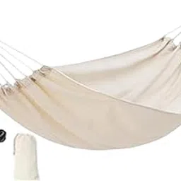 Merishopp Camping Hammock Portable Hanging Camping Bed for Camping Outdoor/Indoor Yard White|Sporting Goods | Outdoor Sports | Camping & Hiking | Outdoor Sleeping Gear-picture-14