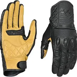 ViaTerra Fuel Retro Classic Leather Motorcycle Gloves: Premium Riding Gloves for Bikers, Perfect Winter Gloves for Men and Essential Bike Accessories (TAN, 2XL)-picture-34