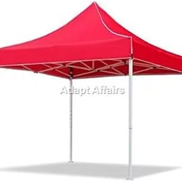 Invezo Gazebo Outdoor 10 x 10 feet Canopy Tent - 2 mins Installation - Waterproof Tent, uv Protection Tent - Heavy top Cover (RED, SEMI Premium (24 KGS))-image-17