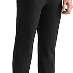 the souled store Super Pants: Men and Boys Solid Polyester Viscose Elastane Blend Classic Fit 4-Way Stretch Wrinkle-Resistant Trousers-picture-14