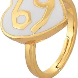 voylla Zodiac Cancer Enamel Ring|Zodiac Sign|Everyday Ring|Gift For Sister|Gift For Her|Rings For Women-picture-43