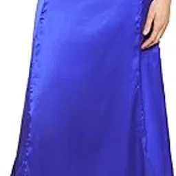 soch Women Blue Satin Solid Petticoat-picture-25