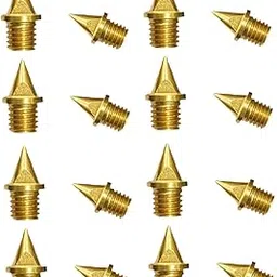 CALANDIS 16x Replacement Spikes for Track Shoes 7 mm for Jogging Climbing Competition Gold | Track & Field-picture-16