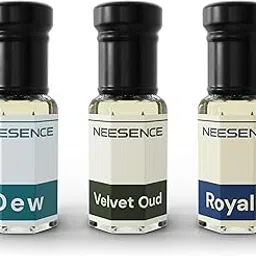 NEESENCE Signatuer Attar Combo Set Pack of 3 6ml Each | Luxury ittar Gift Set For Men & Women | Super Long Lasting Perfume Oil-image-1
