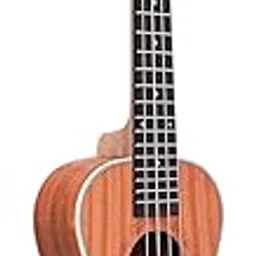 Waxwing Ukelele 24 inches solid wood 4 string with bag-picture-34