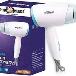 Pick Ur Needs Hair Dryer PUN-001 3500 Watt with Folding Handle Hair Dryer (Blue)-image-28