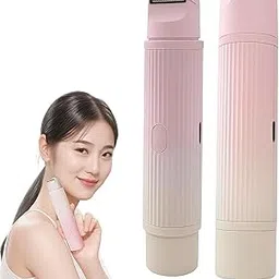 Kimee Rechargeable Women's Electric Shaver – Portable Body Hair Trimmer with Ceramic Blades, Type-C Charging, Dual Heads for Bikini, Underarm, Legs, and Sensitive Areas(MultiColour)-image-4