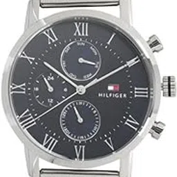 tommy hilfiger Mens 44 mm Kane Blue Dial Stainless Steel Watch - NCTH1791398 (Not assigned,Not Assigned)-picture-45