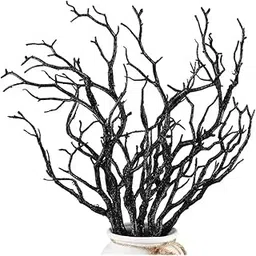 SPHINX Artificial Branches for Vase Filler–Twisted Willow,Coral,Manzanita Style Decorative Stems for Home Decor,DIY Craft,Wedding Centerpieces,Aquarium Plants,Dried Look Twig Decor (3, Green)-image-9