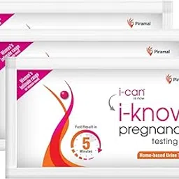 i Know Pregnancy Test Kit | Pack of 3 | 99% Acurate Results within 5 mins | Urine Pregnancy Kit at Home | HCG Hormone Detection Kit | i Can Pregnancy Testing Kit is now i Know Pregnancy Test Kit-picture-11