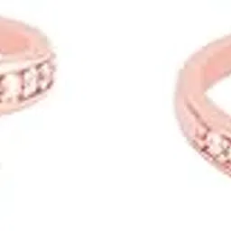 touch925 Adjustable Silver Toe Rings in Rose Gold Color | Band Foot Jewelry for Women & Girls | Silver Bichiya | Birthday and Anniversary Gift for wife-picture-11
