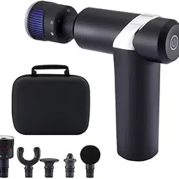 Nivkart Pro Massage Gun with Heat and Cold Therapy, Massager Gun Deep Tissue, Heated Professional Electric Back Massager for Athletes, Handheld Massager for pain relief of neck,shoulder,back,foot-image-74