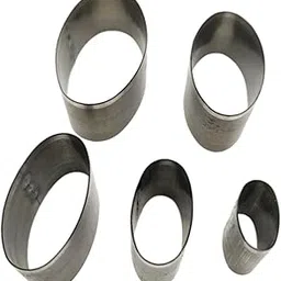 FABLOFT® 5 Pieces Leather Cutter Model Sturdy Template for DIY Crafts Necklace Handbag-picture-32