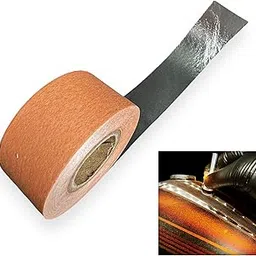 LiME LiNE Spin-able Silver Leaf 1" x160 ft Roll, for Automotive Art, Gilding, Lettering, Engine Turn Spun Leaf-picture-19
