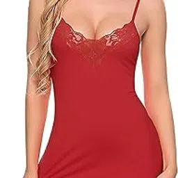 Women Polyester and Cotton Solid Mini Babydoll with Panty-image-12